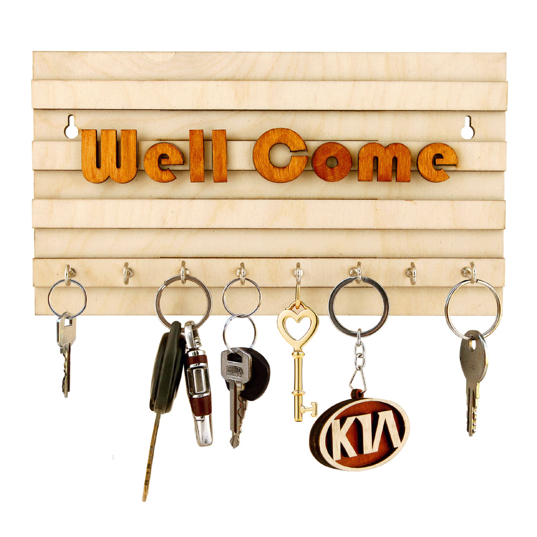 Welcome & Home Key Holder for Home Décor