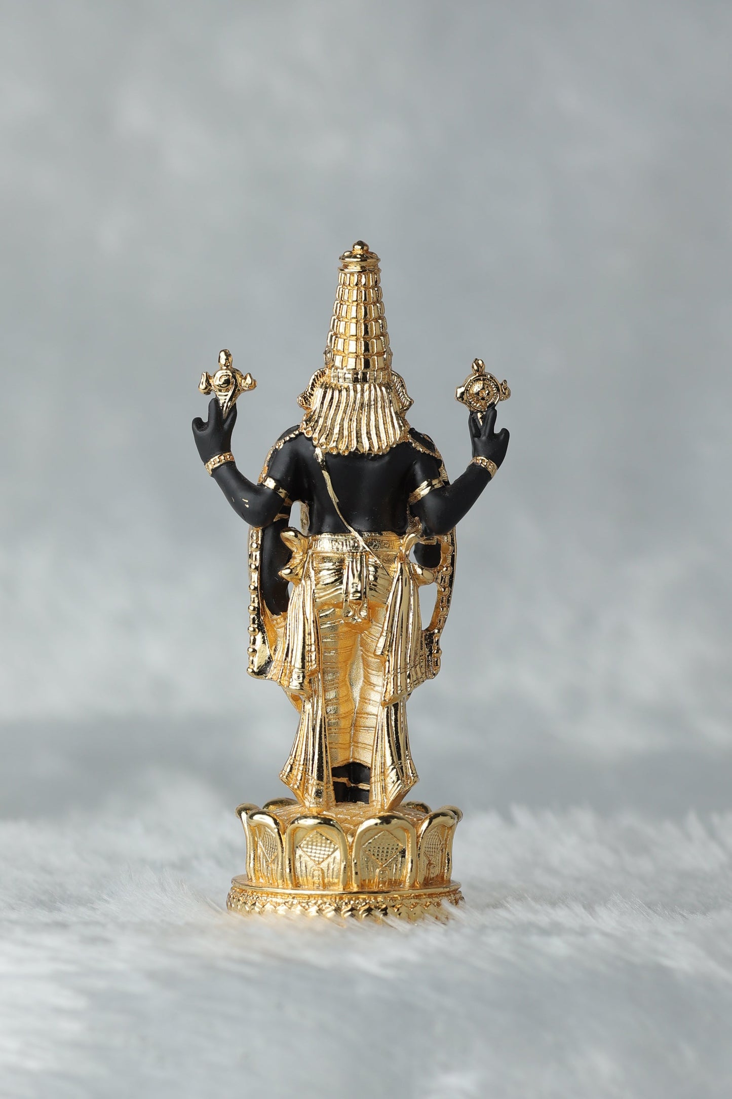 Tirupati Balaji Gold Plated Idol
